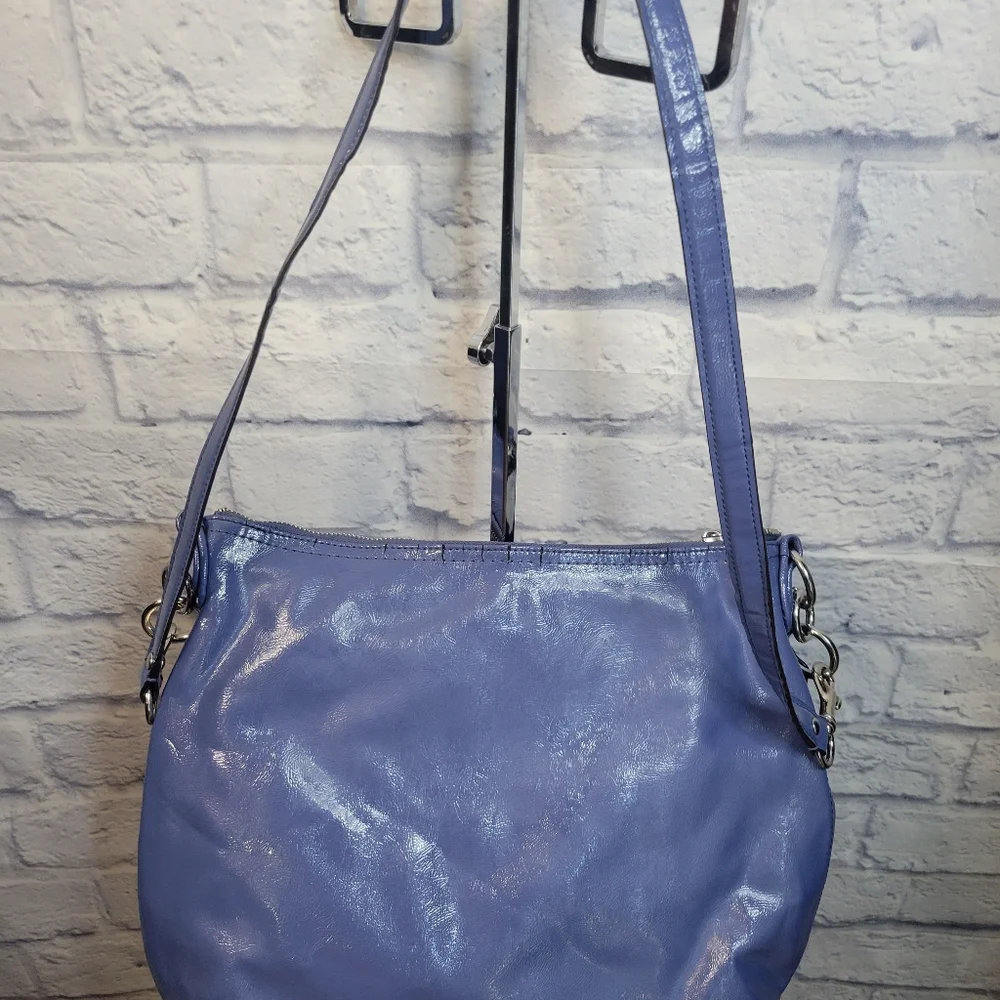 Coach  Daisy Liquid Gloss Patent Leather Crossbody